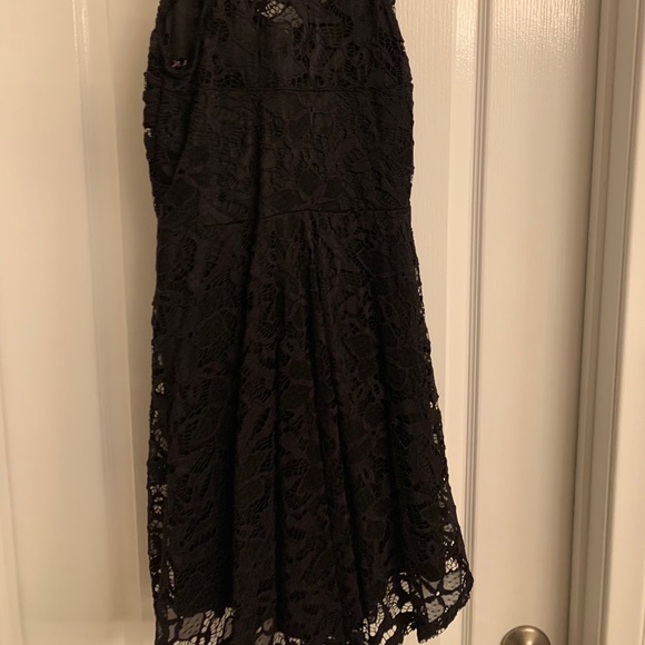 Material Girl Woman’s Black Lace Dress - Picture 3 of 7
